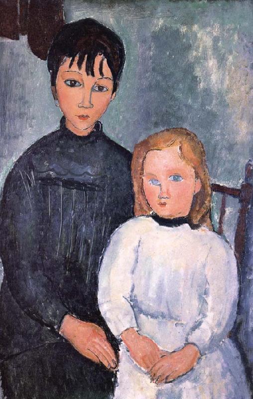 Amedeo Modigliani Iwo cbidren